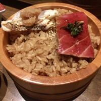 焼うお いし川 名古屋 - 焼うお定食 上(中トロ、真鯛)
