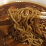 大衆食堂正広 - 中太麺