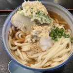 本格手打うどん あらた - 熱ぶっかけ天 中盛り