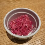 マルモキッチン - トッピング（紫キャベツの和風ピクルス）
