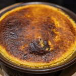 わいん食堂 Chez とし - 2022.12 牡蠣グラタン カレー風味のサバイヨンソースでスフレ仕立てに（1,600円）