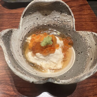 とり田 博多本店 - 湯葉イクラ