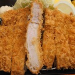 かつ太郎 - びっくりつくば王様豚ロースかつ定食 2,519円