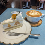 Petika sukemasacoffee - 季節のショートケーキ
