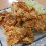 Kazahayashokudou - 鶏の唐揚げ