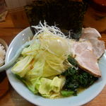 横浜家系らーめん三元 - 家系ラーメン全部のせ！９８０円