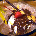 アイスココア上から