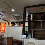 中華料理 万里 - 内観 2Fへの階段