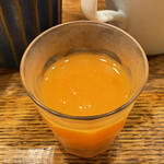 俺のハンバーグ 渡なべ  - 野菜ジュース