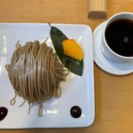 小布施堂 えんとつ - モンブラン朱雀2,000円