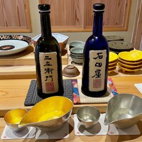 鮨 十兵衛 - 黒龍限定酒飲み比べ