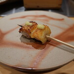 鳥匠 いし井 - 抱き身【塩】(天草大王)、やま山葵載せ