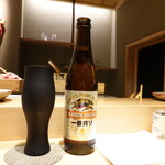 鳥匠 いし井 - 最初はビール♪