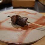 鳥匠 いし井 - 砂ずり【塩】(比内地鶏)