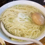 塩そば専門店 桑ばら - ネギトロ丼と塩かけそばの定食