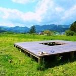 里山カフェ - オープンテラス席