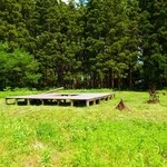 里山カフェ - オープンテラス