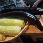 興 - 大長茄子・モロコシ