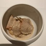 ラ クレリエール - 白子のムニエル　白トリュフ添え