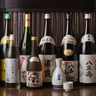 “枡酒”で乾杯♪日本酒は10種類以上！来店が楽しくなる品揃え
