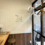 Ramen Tei Hinariryuuou - 壁に描かれた芸能人のサイン