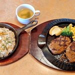 フライングガーデン - 爆弾キングランチ
ガーリックライス