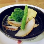 ラ・カント - 野菜の形、色合い、香り、旨み、特徴すべてが引き出されています。