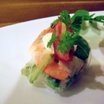 ラ・カント - 海老のライスペーパ包み