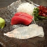 三海の華 - お刺身（２点盛）