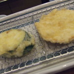 うえの - ランチ天ぷら定食　2,3品目