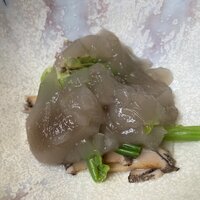 ヌキテパ - 土のジュレと鮑のサラダ