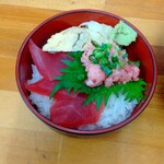 かどのめし屋 海鮮食堂 - ミニまぐろ丼