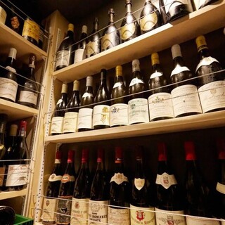 A wide selection of wines from all over the world. Enjoy a cup that brings out the flavor of your food.