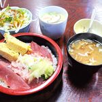 喜久寿し本店 - まぐろ・ネギトロ丼