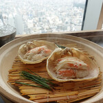 京都 吉兆 名古屋店 - 蒸しガニ