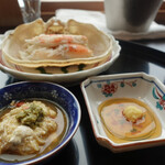 京都 吉兆 名古屋店 - 蟹味噌醤油としょうが醤油