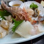 民宿 青塚食堂 - 刺身定食（１８９０円）