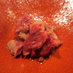 鳥茂 - ハラミの刺身