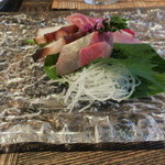 かね吉 一燈庵 - 地あがり旬魚のお造り