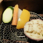 かね吉 一燈庵 - せいろ蒸しの野菜