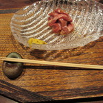 鳥茂 - お箸が串です☆