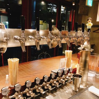 全コース、クラフトビール飲み放題付き！季節限定プランも◎