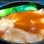 自由が丘 蔭山樓 - フカヒレ姿煮そば大＋麺大盛り