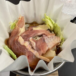 ホテル清風園 - 軍鶏のすき焼き