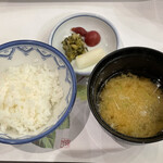 ホテル清風園 - ご飯セット