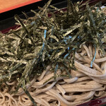 手打蕎麦・酒・料理 壱クラシック - 【’22.11】海苔がもりもり