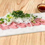 Grated wagyu beef with ponzu sauce