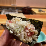 寿司 あさ海 - 中落ち　ネギたっぷり