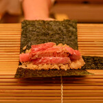 鮨おにかい＋1 - まぐろ巻き