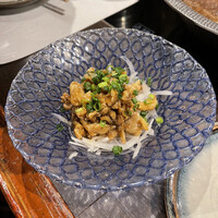 美神鶏 - 鶏皮ポン酢